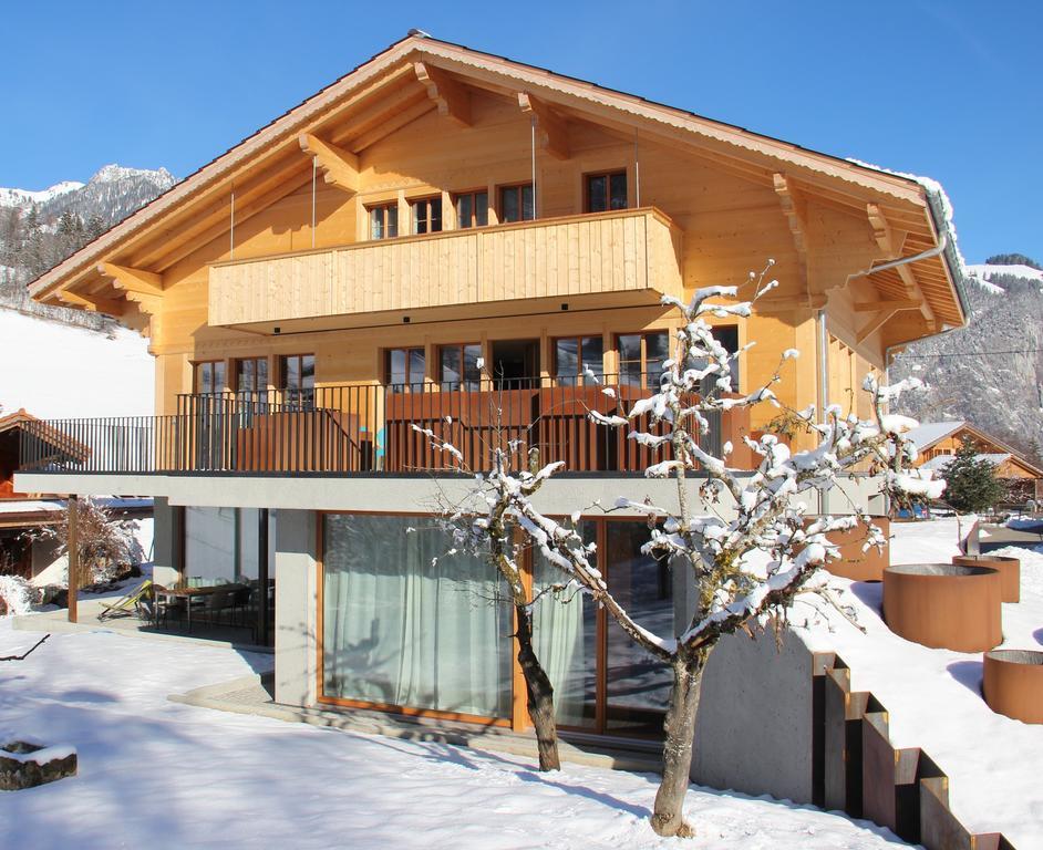 Chalet Park Apartment Mit Sauna Hamam Diemtigen المظهر الخارجي الصورة